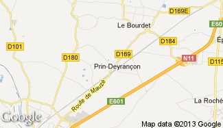 Plan de Prin-Deyrançon