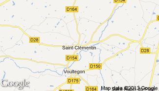 Plan de Saint-Clémentin