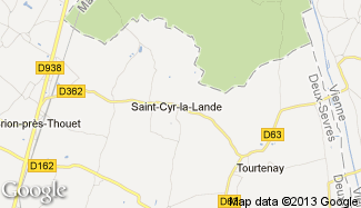 Plan de Saint-Cyr-la-Lande