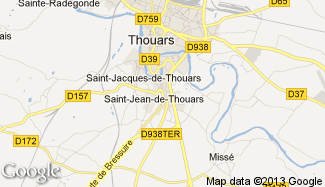 Plan de Saint-Jean-de-Thouars