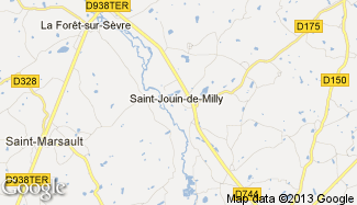 Plan de Saint-Jouin-de-Milly