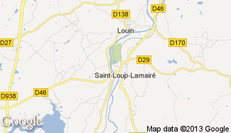 Plan de Saint-Loup-Lamairé