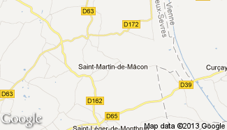 Plan de Saint-Martin-de-Mâcon