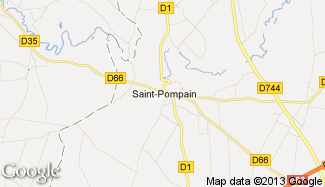 Plan de Saint-Pompain