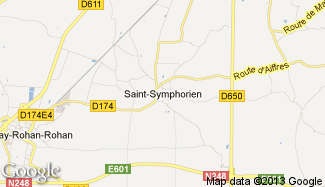 Plan de Saint-Symphorien