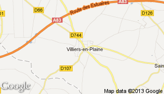 Plan de Villiers-en-Plaine