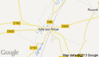 Plan de Ailly-sur-Noye