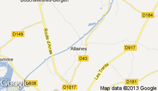 Plan de Allaines