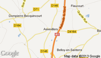 Plan de Assevillers