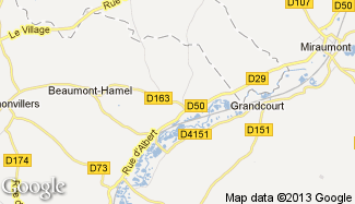 Plan de Beaucourt-sur-l'Ancre