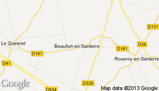 Plan de Beaufort-en-Santerre