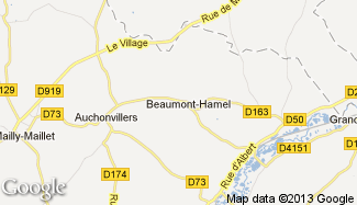 Plan de Beaumont-Hamel