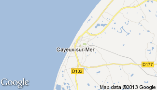 Plan de Cayeux-sur-Mer