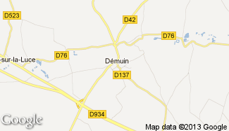 Plan de Démuin
