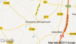 Plan de Dompierre-Becquincourt