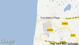 Plan de Fort-Mahon-Plage