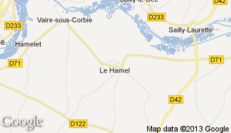 Plan de Le Hamel