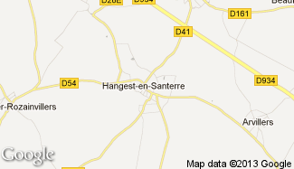 Plan de Hangest-en-Santerre