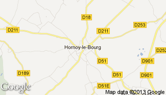 Plan de Hornoy-le-Bourg