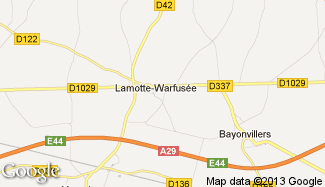 Plan de Lamotte-Warfusée