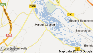 Plan de Mareuil-Caubert