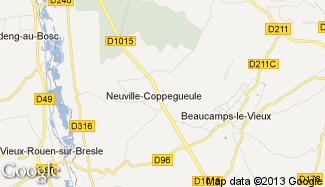 Plan de Neuville-Coppegueule