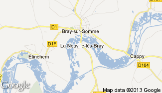 Plan de La Neuville-lès-Bray