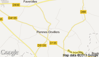 Plan de Piennes-Onvillers