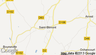 Plan de Saint-Blimont