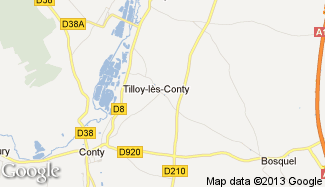 Plan de Tilloy-lès-Conty