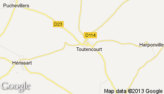 Plan de Toutencourt