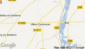 Plan de Villers-Carbonnel