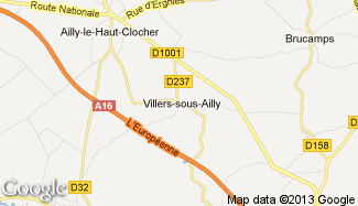 Plan de Villers-sous-Ailly