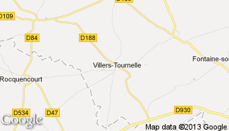 Plan de Villers-Tournelle