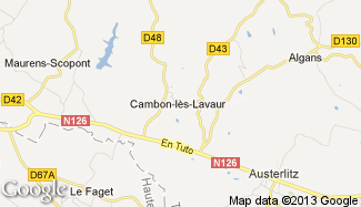 Plan de Cambon-lès-Lavaur