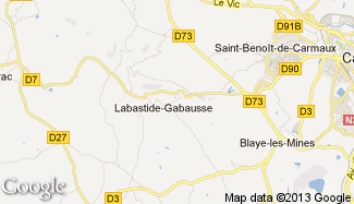 Plan de Labastide-Gabausse