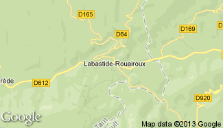 Plan de Labastide-Rouairoux