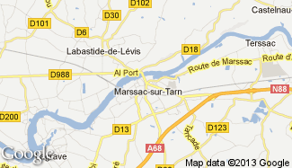 Plan de Marssac-sur-Tarn