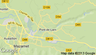 Plan de Pont-de-Larn