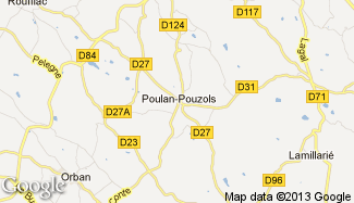 Plan de Poulan-Pouzols