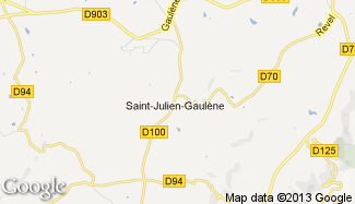 Plan de Saint-Julien-Gaulène