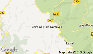 Plan de Saint-Salvi-de-Carcavès