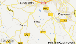 Plan de Saliès