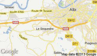 Plan de Le Sequestre