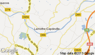 Plan de Lamothe-Capdeville