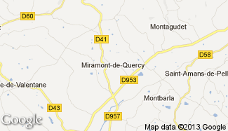 Plan de Miramont-de-Quercy