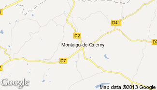 Plan de Montaigu-de-Quercy
