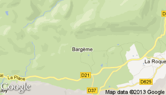 Plan de Bargème