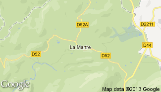 Plan de La Martre