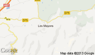 Plan de Les Mayons